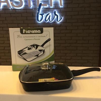 Стейк сковорода от ТМ Мечта!
Производство: Россия !
Размер 28х28см.
Сковорода с крышкой и со съемной ручкой. СУПЕР ЦЕНА 2300 сом.