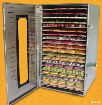 Дегидратор-сушилка для овощей, фруктов, мяса, рыбы на 16 полок