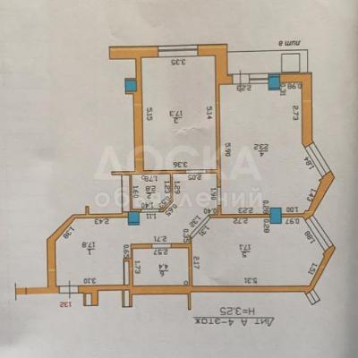 Продаю 2-комнатную квартиру, 86,2 кв. м., этаж - 4/10, Ул. Чуйкова/Орозбекова.