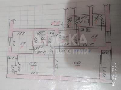 Продаю 3-комнатную квартиру, 63кв. м., этаж - 3/6, 8 мкрн, Советская/Магистраль.