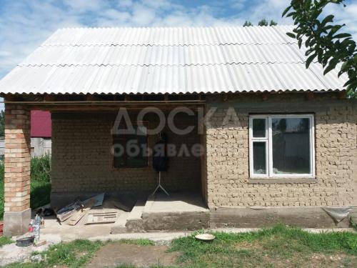 Продаю дом 3-ком., 36кв. м., этаж-1, 4-сот., стена саман, Ак-Босого.