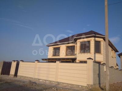 Продаю дом 5-ком. 216кв. м., этаж-2, 4-сот., стена кирпич, с.Кок жар, Айкол, Ак кайын.