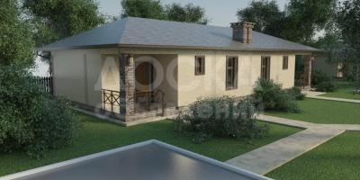 Продаю коттедж 3-ком. 72кв. м., этаж-1, 30 га-сот., стена другое, c. Бостери рядом с Кыргызским взморьем.