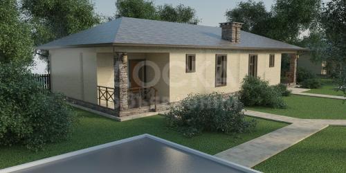 Продаю коттедж 3-ком., 72кв. м., этаж-1, 3-сот., стена пеноблок, с.Бостери.