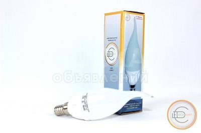 LED Светодиодная лампа С30L 5W E27 Eco-Svet (Лед) 220-240V