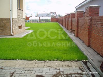 Сеем газон. Ландшафт