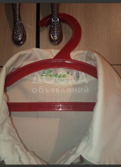 Белые рубашки для девочек