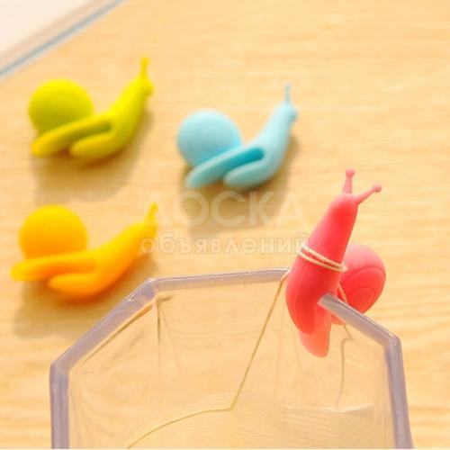 Продаю держатели для чайных пакетиков, улитки на стаканы.
