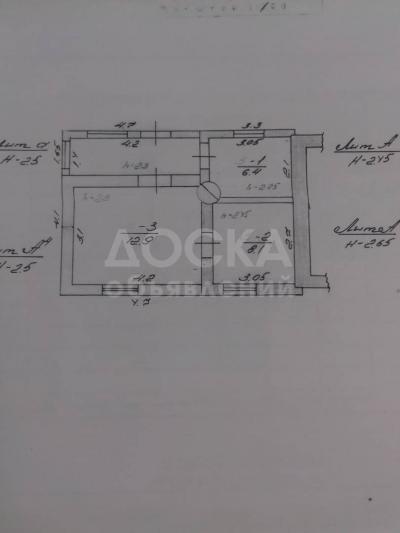 Продаю дом 2-ком. 27кв. м., этаж-1, 5-сот., стена саман, Пер. Ашхабадский, район Горького - Панфилова.