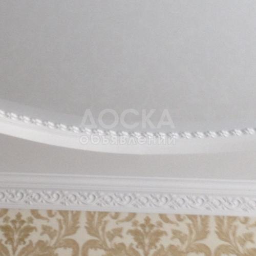 Полиуретановые потолочные плинтуса