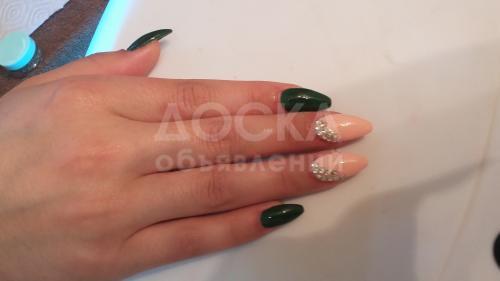 Наращивание ногтей, шеллак!