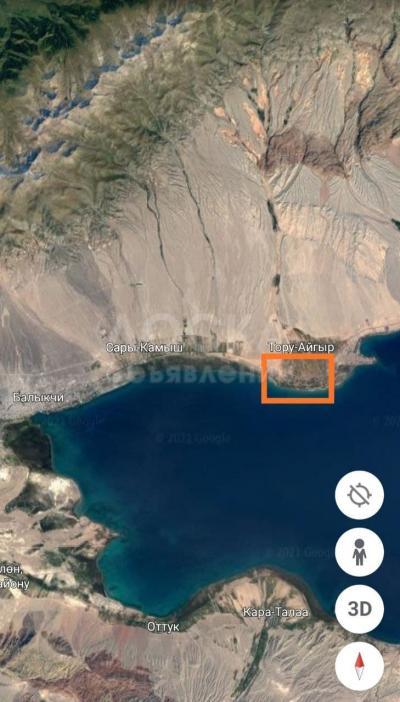 Продаю участок под строительство, 60 соток с. Тору-Айгыр (прям возле пансионата Турбаза "Улан").