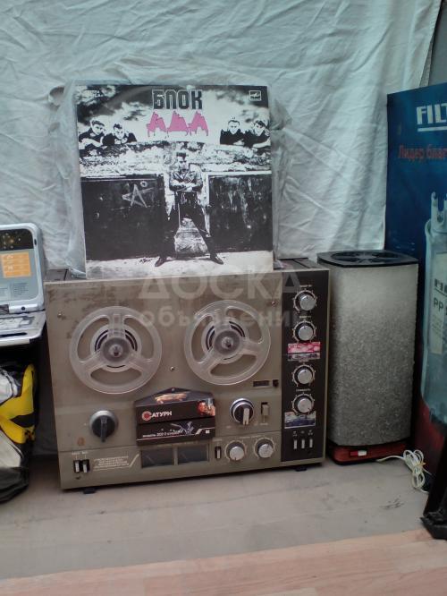 катушечный магнитофон с касетами недорого