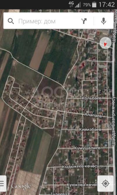 Продаю участок под строительство, 6 соток Село.Кок-Жар ул. Алматинская.