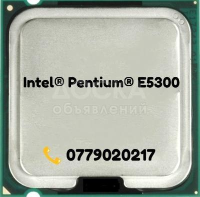 Процессоры LGA775

2х ядерные

Intel® Pentium® Dual Core E5300