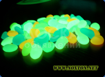 Искусственные светящиеся камешки ТАТ 33 для дизайна