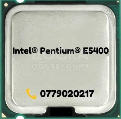 Процессоры LGA775

2х ядерные

Intel® Pentium® Dual Core E5400