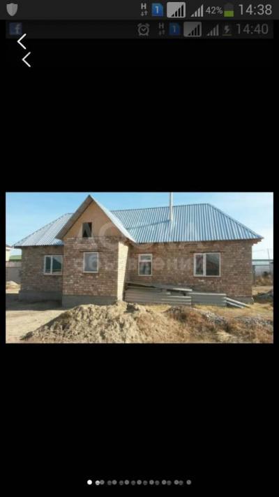 Продаю дом 3-ком. 55кв. м., этаж-1, 4-сот., стена кирпич, АК Ордо2 кок-жайык /кыдыр-аке.