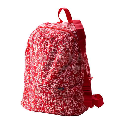 ИКЕА, КНЭЛЛА
Рюкзак, красный, белый