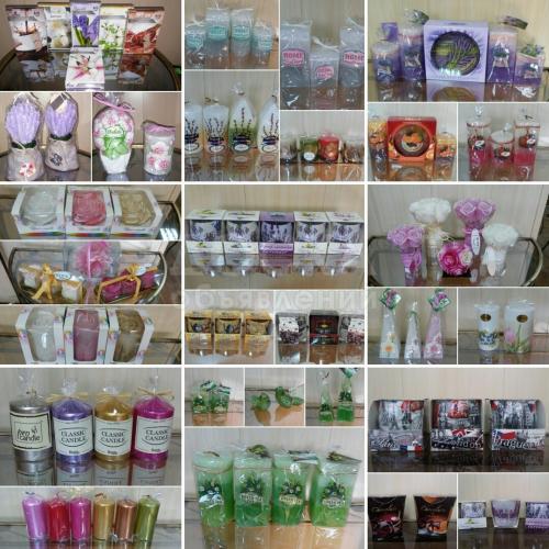 свечи в ассортименте