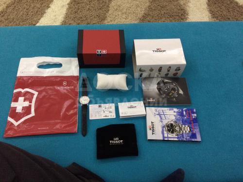 Продаю новые Швейцарские часы Tissot T870/970 были куплены в Алмате имеется гарантия на 5лет.Цена 18т.с сам покупал за 104500т.тенге в сомах(21000сом)