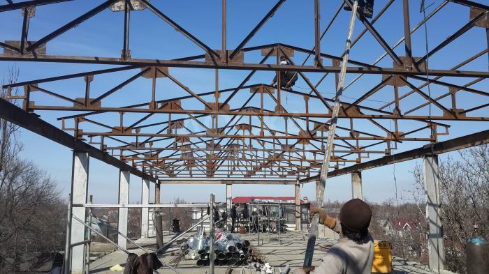 Изготовливаем склады, ангары, фермы, решетки, перила, лестница, добавляем этажи.