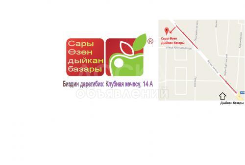 Открытие нового оптово-розничного овощного рынка "Сары-Өзөн"