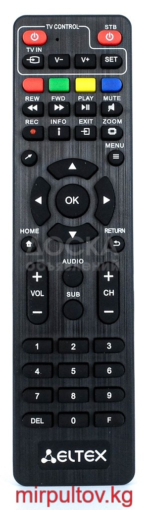 Пульт управления для iD TV приставки Eltex Alatau