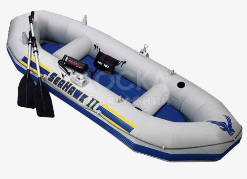 лодка надувная интекс