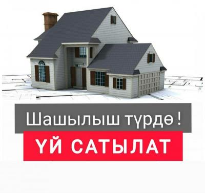 АЛАМЕДИН району ВАСИЛЬЕВКА айылынан 5 бөлмөлүү ҮЙ САТЫЛАТ