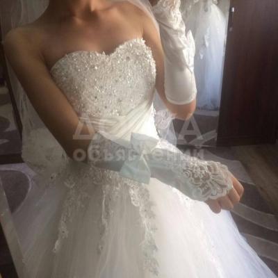 Срочно продаем нежное свадебное платье!