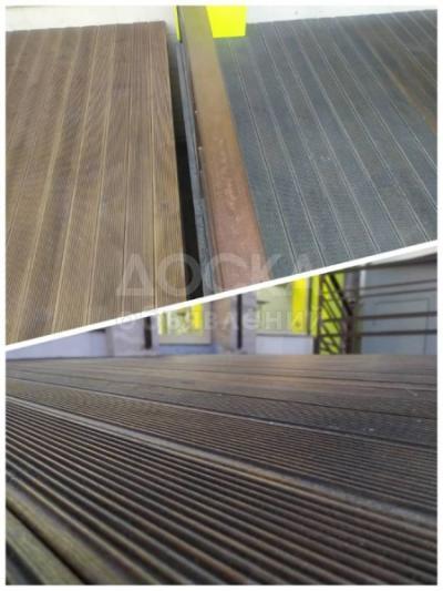 ТЕРРАСНАЯ ДОСКА (сосна) Пропитана антисептиком. Не выделяет опасных веществ в процессе эксплуатации.Длительный срок службы и простота в использовании