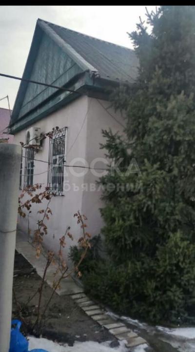 Продаю дом 3-ком. 45кв. м., этаж-1, 4-сот., стена саман, Манаса - Щербакова.