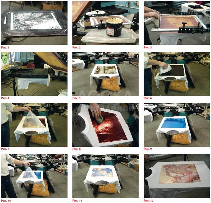 Продаю оборудование для шелкографии