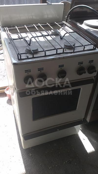 Газплита, электроплита, газовый котёл отопления (без автоматики), Аристон 100л.