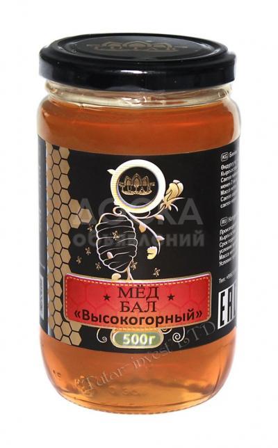 Мед высокогорный / фасовка стекло 500
