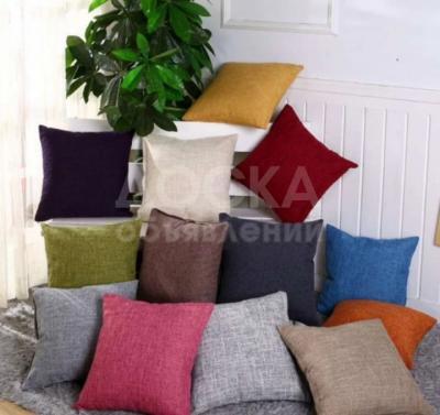 Диванные подушки из мягкого мебельного велюра