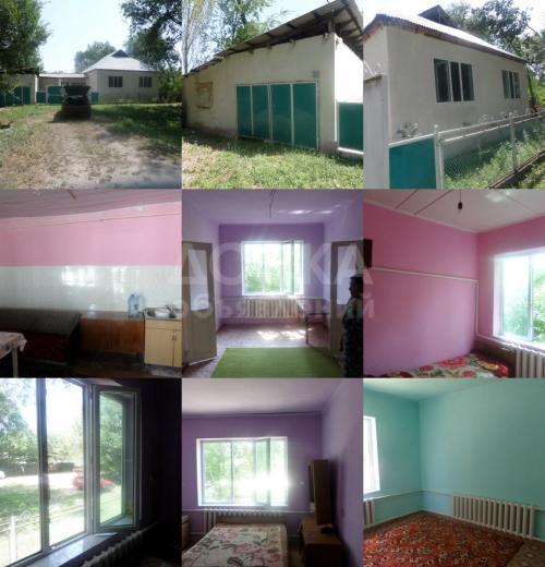 Продаю дом 5-ком., 74кв. м., этаж-1, 15 -сот., стена саман, Жайылский район.село петропавловка.улица ключевая-28.