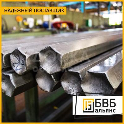 Шестигранник титановый