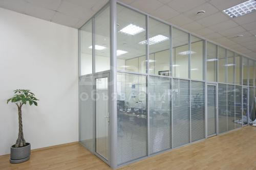 Алюминиевые офисные, перегородки