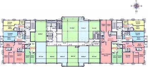 Продаю квартиру 3-ком., 138кв. м., этаж - 4/ул.Турусбекова.