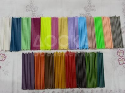 Восковые свечи.