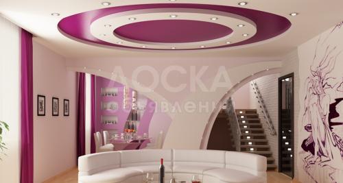 Натяжные потолки от 145 сом