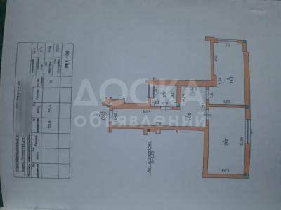 Продаю 1-комнатную квартиру, 55кв. м., этаж - 9/9, в. Джал.