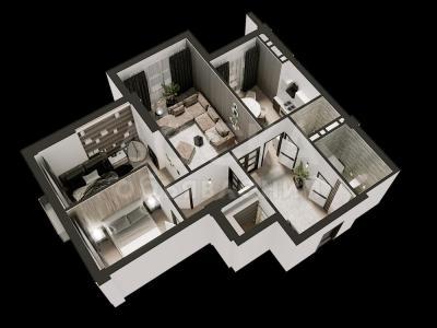 Продаю 3-комнатную квартиру, 87,88кв. м., этаж - 10/10, Ахунбаева/Тыналиева Джал.