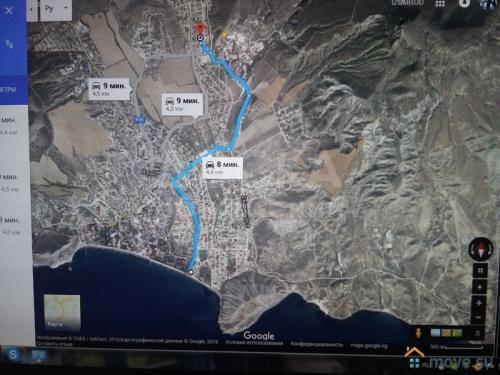 Продаю 2-комнатную квартиру, 40кв. м., этаж - 5/6, г.Судак Крым Россия.