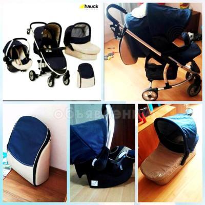коляска hauck Malibu 3 в 1