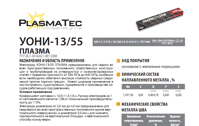 Электроды высокого качества