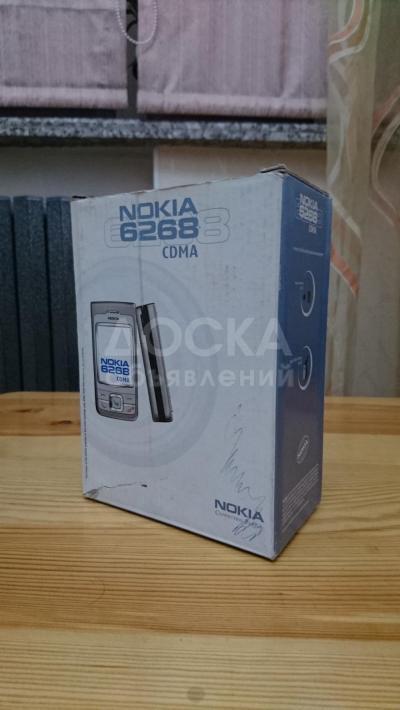 Коробка для Nokia 6268 легендарного телефона в продаже