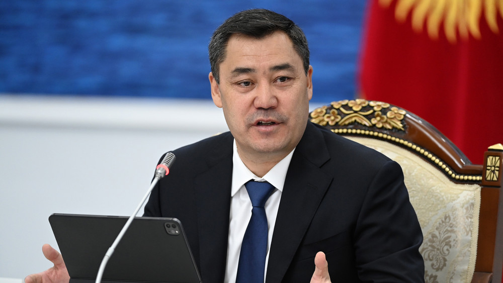 Президент Садыр Жапаров